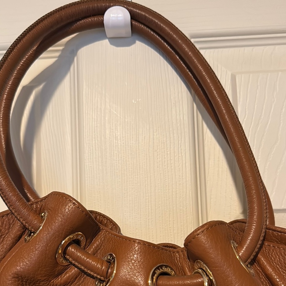 Michael Kors Tan Leather Shoulder Bag - Picture 3 of 9